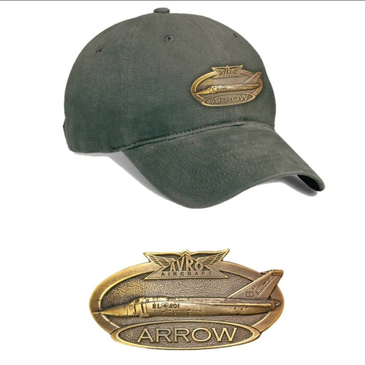 Arrow Brass Logo Hats