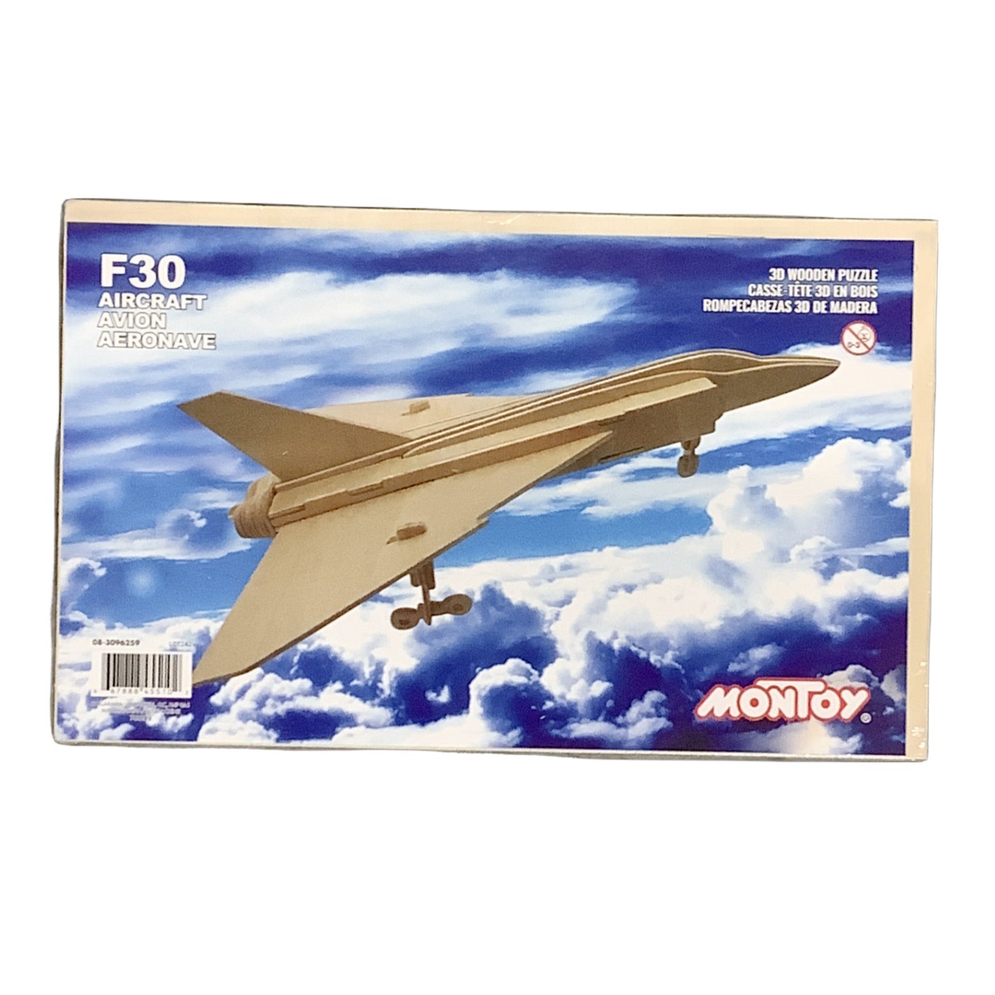 Wooden CF-105 Avro Arrow "F30" Model