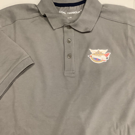 Avro Museum Golf Shirt - Grey